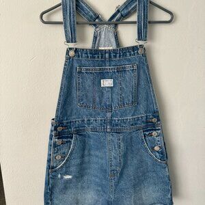 Levi's Denim Overall Shorts